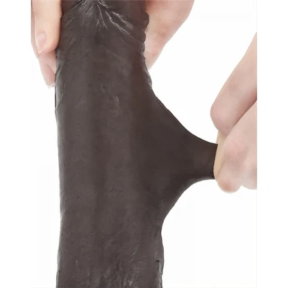 Dildo 17.5cm Sliding Skin Dual Layer Maro