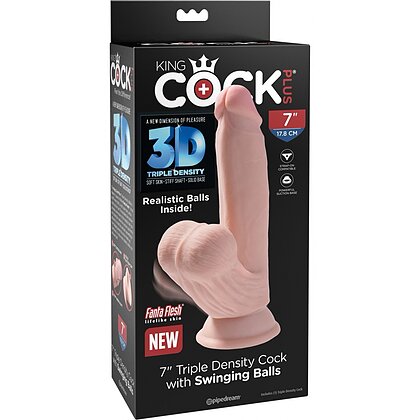Dildo 3D Cu Testicule 21cm