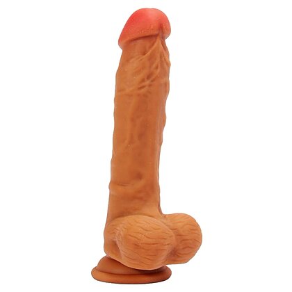 Dildo 8.4 inch Dual Layered Natural