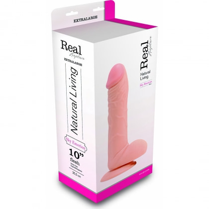 Dildo Cu Ventuză Real Rapture 25,5 cm
