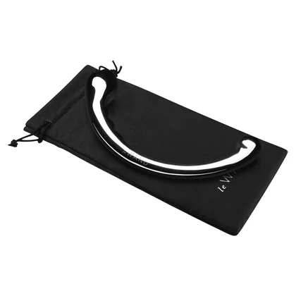 Dildo din Oțel Inoxidabil Le Wand Hoop Argintiu
