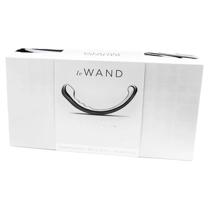 Dildo din Oțel Inoxidabil Le Wand Hoop Argintiu