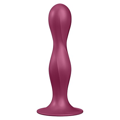 Dildo Double Ball-R - Weighted Roșu