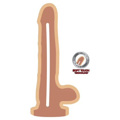 Dildo Dual Density 18cm