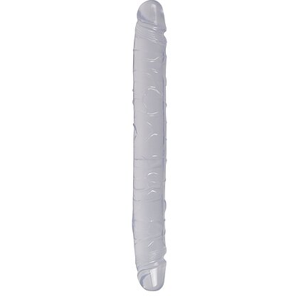 Dildo Dublu Crystal Duo Transparent