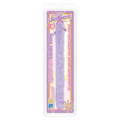 Dildo Dublu Crystal Jellies Mov