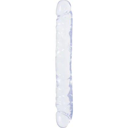Dildo Dublu Crystal Jellies Jr. 30.5cm Transparent