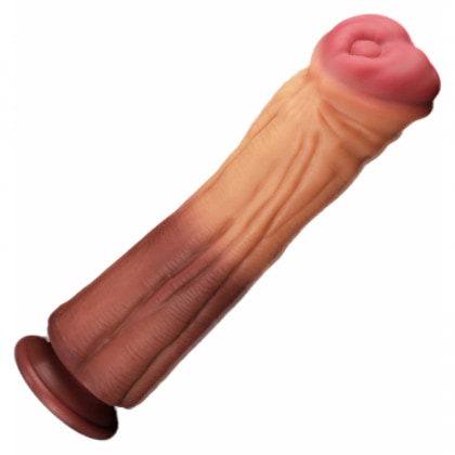 Dildo Dublu Strat Lovetoy 30cm, Ventuză Puternică