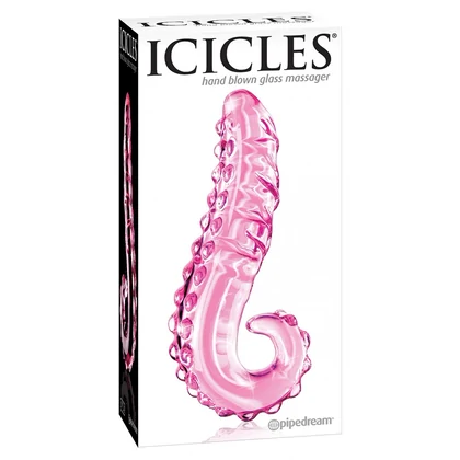 Dildo Icicles No 24 Roz 15cm