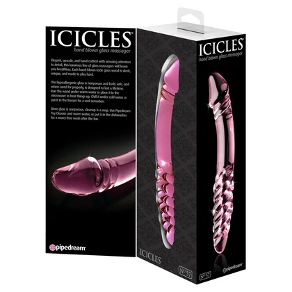 Dildo Icicles No 57 Roz 23cm