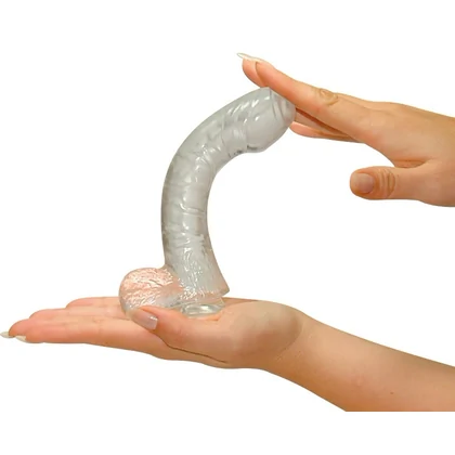 Dildo Lazy 17cm Transparent