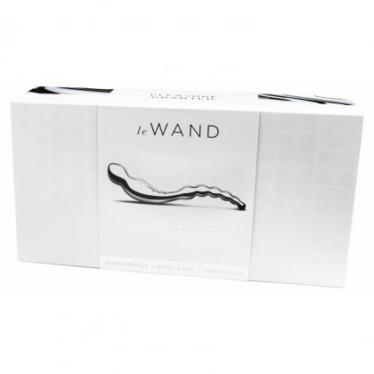 Dildo Le Wand Stainless Steel Swerve Argintiu