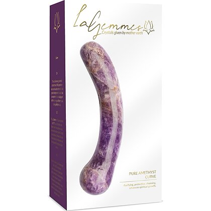 Dildo Pure Amethist Curved Mov