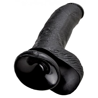 Dildo Realistic 22.9cm Negru