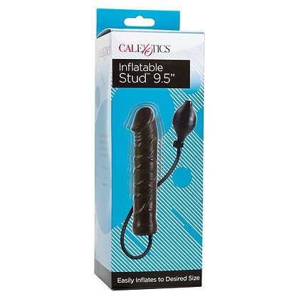 Dildo Realistic Inflatable Stud 24cm Negru