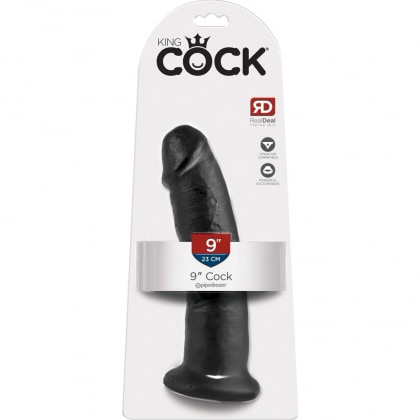 Dildo Realistic King Pipedream 22.9cm Negru