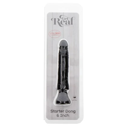 Dildo Realistic Starter 16cm Negru
