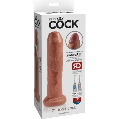 Dildo Realistic Uncut King Penis 19cm