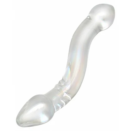Dildo Rimba Sensual Glass Valeria Transparent