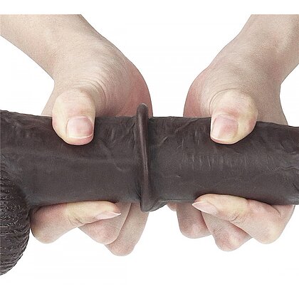 Dildo Sliding Skin Dual Layer Maro