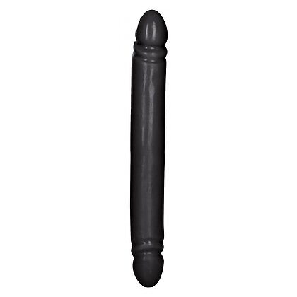 Dildo Smooth Double Negru
