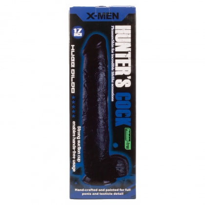 Dildo X-MEN Hunters 43cm Penis Negru