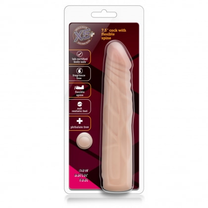 Dildo X5 Flexible Spine 17cm