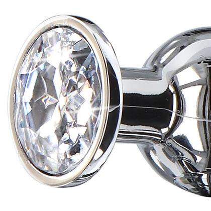 Dop Anal Diamond Bijou Small Argintiu