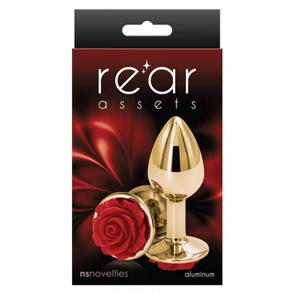 Dop Anal Rear Assets Rose Small Roșu