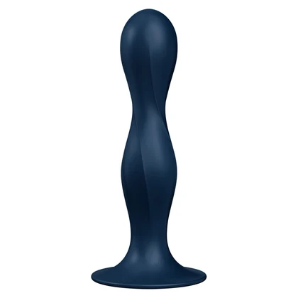 Double Ball-R Weighted Dildo Albastru
