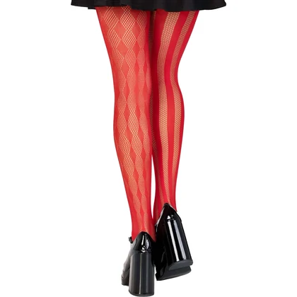 Dresuri Leg Avenue Harlequin Roșu XS-L