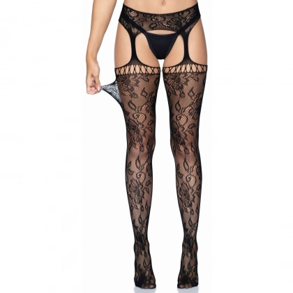 Dresuri Leg Avenue Lace Atlanta Negru XS-L
