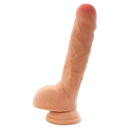 Dual Density Dildo 9inch Natural