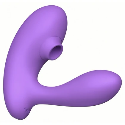DuoVibe I Vibrator Air Punctul G Mov 9+9 Moduri, Reîncărcabil