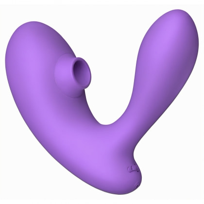 DuoVibe I Vibrator Air Punctul G Mov 9+9 Moduri, Reîncărcabil