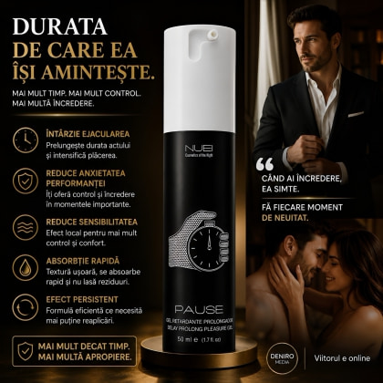 Ejaculare Precoce Remedii PAUSE Prolong Pleasure 40 ml