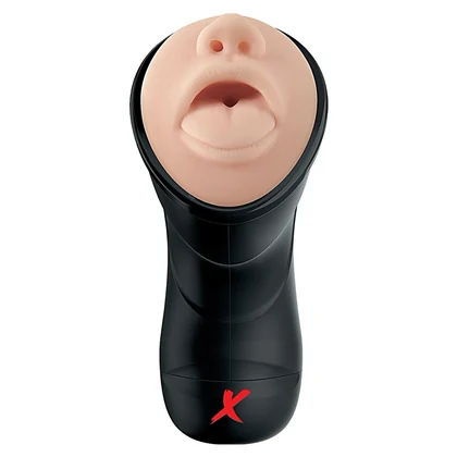 Elite Deep Vibrating Stroker Negru