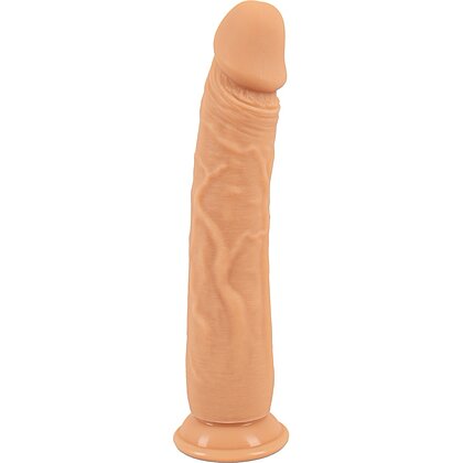 European Lover silicone — Dildo Realist 23 cm, Ventuză