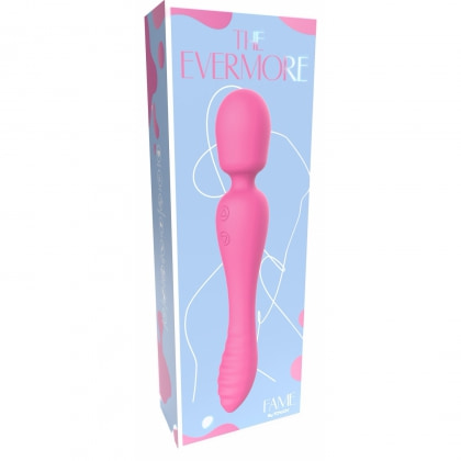Evermore 2 în 1 Massager ToyJoy 17 Moduri Roz 22.5 cm