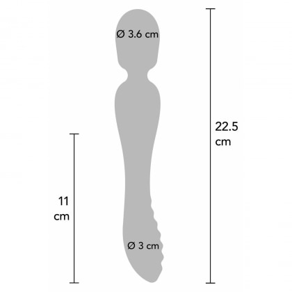 Evermore 2 în 1 Massager ToyJoy 17 Moduri Roz 22.5 cm