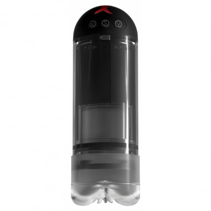 Extender Vibrating Penis Pump Transparent