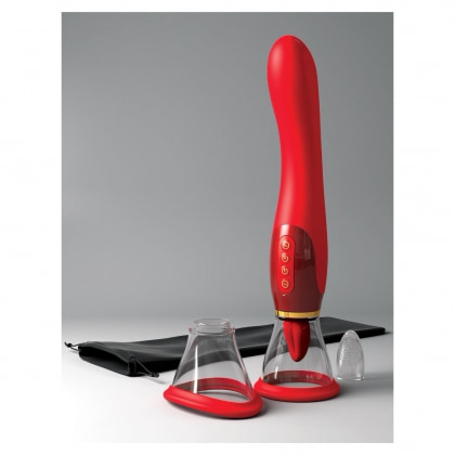 Fantasy For Her Ultimate Pleasure 24K Gold Roșu