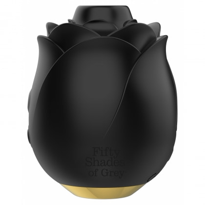 Fifty Shades Of Grey Hearts Flowers Stimulator 6 Viteze Negru