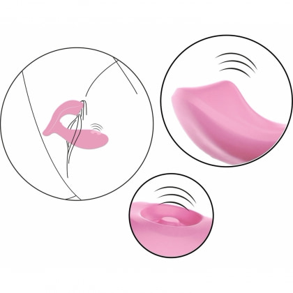 FLAMENGO Puls – Vibrator Punctul G Și Clitoris, 10 Moduri, 2 Motoare, IPX7 Roz