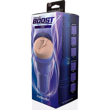 Fleshlight Boost Dark – Turbo Tech, Interior Texturat Maro
