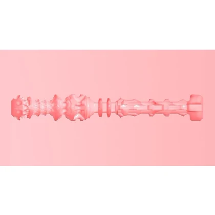 Fleshlight Quiver — Masturbator Vibrant, Reîncărcabil Argintiu
