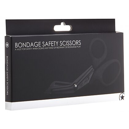 Foarfecă Bondage Safety Negru