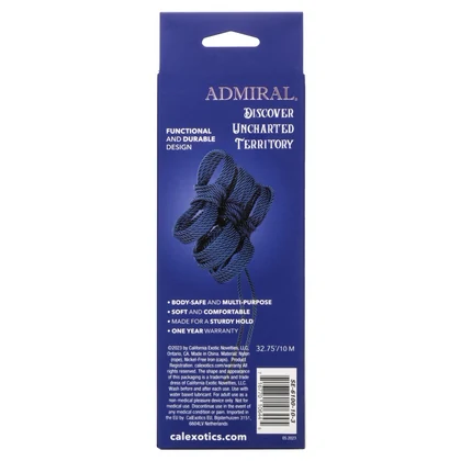 Frânghie Bondage CalExotics 10 m Albastru