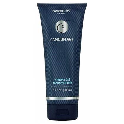 Gel Duș Și Șampon Camouflage 2 în 1 Bărbați Herbacin 200ml