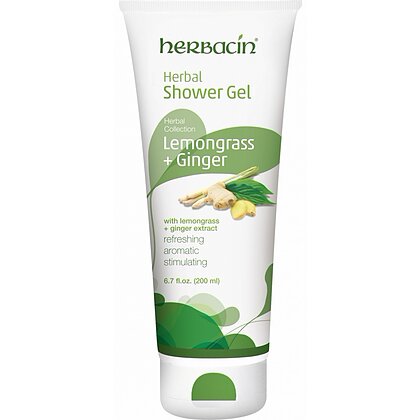Gel duș Lămâiță Și Ghimbir Herbacin 200ml